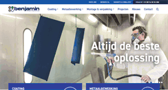 Desktop Screenshot of benjaminbv.nl